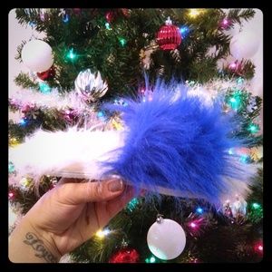 Furry slippers